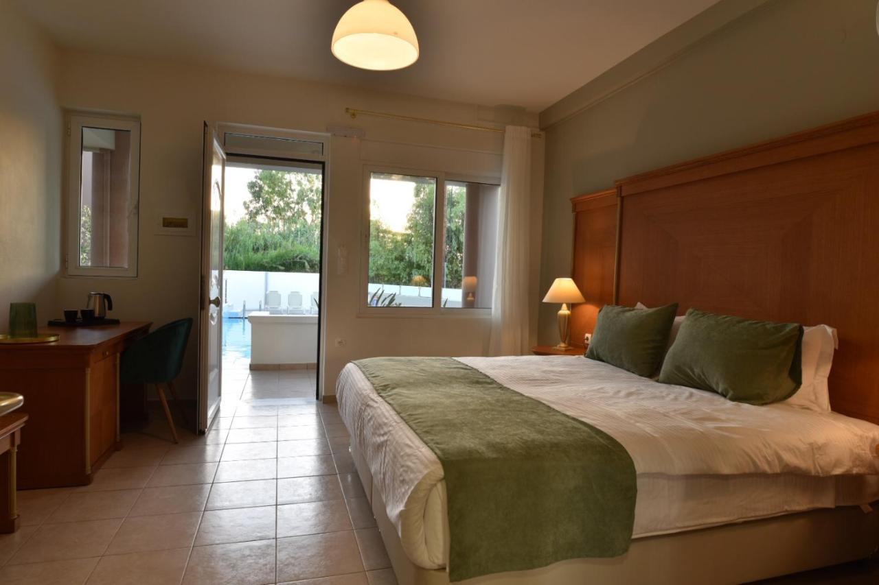 Okeanis II Aparthotel Kato Daratso Bagian luar foto