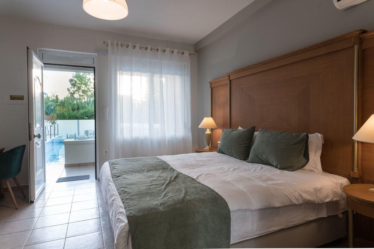 Okeanis II Aparthotel Kato Daratso Bagian luar foto